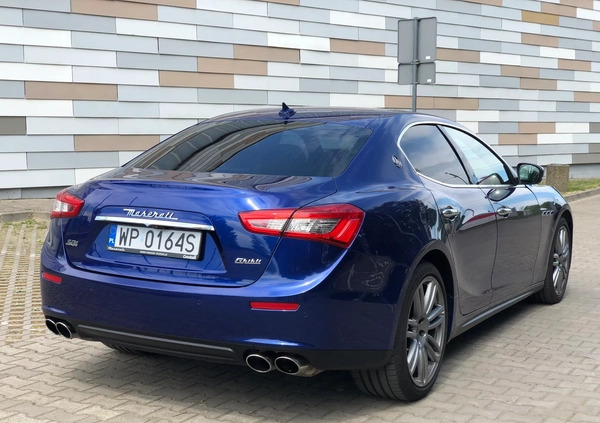 Maserati Ghibli cena 135000 przebieg: 33000, rok produkcji 2016 z Płock małe 232